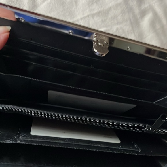 NWOT faux alligator grey wallet - Picture 3 of 5